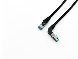 Equip Cat6A patch cable, S/FTP, 2xRJ45, 5.00m, black, LSZH, polyethylene bag