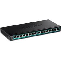 TRENDNET 16-Port Gigabit PoE+ Switch (123W)