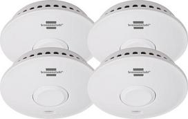 Brennenstuhl Smoke Detector Set, 4x RM L 3101