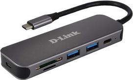 D-LINK DUB-2325 6-in-1 USB-C Hub with HDMI/USB-PD/SD Reader retail