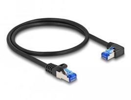 Delock RJ45 Cat.6A Ethernet cable, 0.5m, black
