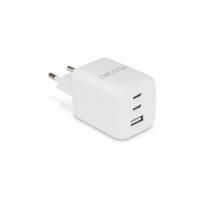 DICOTA Compact 3-Port GaN Wall Charger (65W) EU white