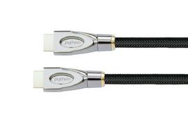 Python HDMI 2.1 cable, 8K UHD, 2, nylon braided, black, 0.5m