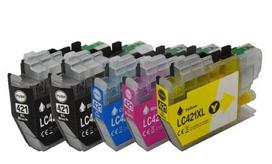 Peach Patrone Brother LC-421XL MultiPack Plus compatible