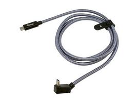 Equip USB-C 3.2 - C Gen2x2 Cable, 240W PD, Stainless Steel, 3.00m, Black