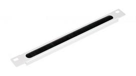 Equip 10" Cable Management Brush Strip 1U RAL7035