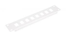 Equip 10" Patch Panel 8xRJ45 Keystone Jacks (empty) 1U, grey