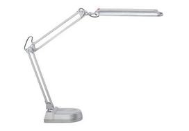 MAUL LED Desk Lamp Atlantic with Stand Base silver