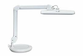 MAUL LED Desk Lamp Intro dimmable+Stand Base white
