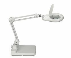 MAUL LED Viso lamp with stand base white