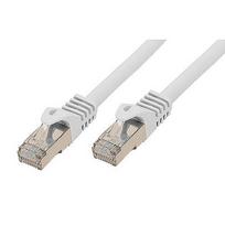 Good Connections Ethernet patch cable, Cat.7, solid core, white, 1m