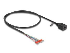 Delock RJ45 cable connector to screw terminals Cat.5e 50cm thick.