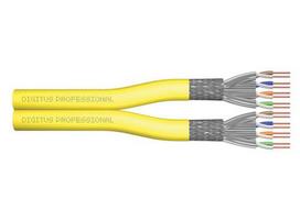 Digitus Cat7a S/FTP double shielded B2ca 500m yellow AWG22/1 (shipping by freight)