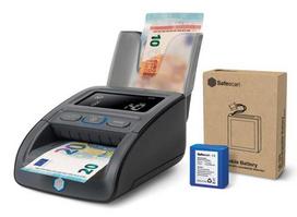 SAFESCAN 155-S Complete SET Coin Counter Battery  AND  Stapler