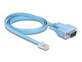Delock RS-232 DB9 connector to 1 x Serial RS-232 RJ45