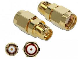 Delock Adapter RP-SMA plug to RP-SMA socket 10 GHz