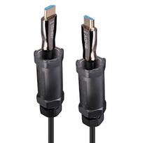 Lindy HDMI Fiber Optic Hybrid Cable, armored 8K60Hz 30m