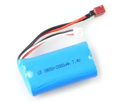 Amewi RCZ LiPo Battery 2S 7.4V 2000mAh T-Plug