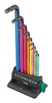 WERA 950/9 Hex-Plus Multicolour 3 Corner Screwdriver Set metric