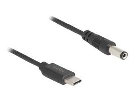 Delock USB Power Cable USB Type-C  DC 5.5 x 2.1mm 1m