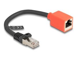 Delock RJ45 Device Protection Adapter Cat.6A S/FTP 20cm