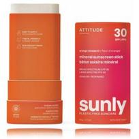 Attitude Sunly Mineral Sunscreen Stick SPF30 veido pieštukas nuo saulės - Orange Blossom