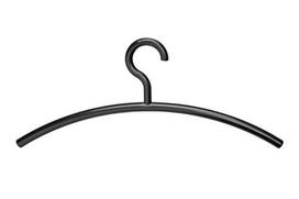 MAUL Plastic clothes hanger, 5 pieces, black