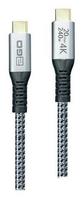 2GO USB-C Fast Charging Cable 240W 20Gbps Thunderbolt 3 2m