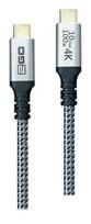 2GO USB-C Fast Charging Cable 100W 10Gbps 2m
