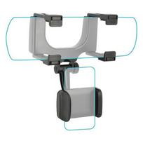 Mobilis Universal Car Rear Mirror Mount for Smartphone