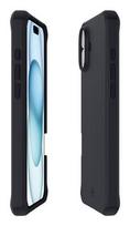 Mobilis SPECTRUM_R Case iPhone 16 solid black. Soft bag