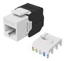 Equip Keystone Unshielded Cat6A LSA, 8 pieces, white