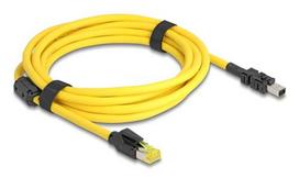 Delock RJ45 Cat.6 cable connector to Mini I/O 8-pin D-Form Type 2