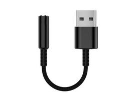Equip USB-A to 4-Pin 3.5mm Stereo/Bluetooth DAC 0.15m beige