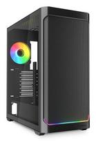 Sharkoon Case AK4W RGB ATX 1xGlass low