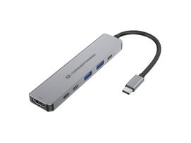 Conceptronic 6-1 Dock USB-C to HDMI/2xUSB-A/2xUSB-C/+ 25cm long