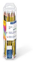 Staedtler Pencil + Eraser Set 100% PEFC retail