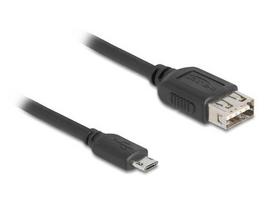 Delock USB 2.0 cable USB Type Micro-B to USB Type-A 1 meter