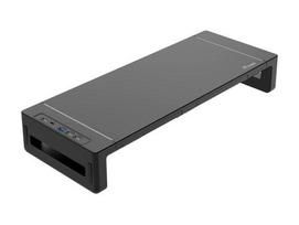 Equip Monitor height adjustment 4xUSB-A/USB-C/25Kg black