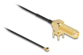 Delock SMA 90° PCB antenna cable for installation to I-PEX Inc.
