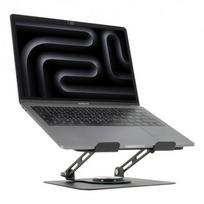 Mobilis Ergonomic Laptop Stand with a 360° rotating base