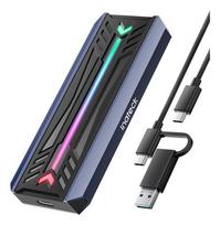 inateck SSD Case RGB M.2 NVMe SATA USB 3.2
