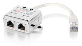 Equip 2-Port Cat5e RJ45 Splitter to 2x RJ45 FTP St/But 0.15m Polybag