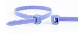 WKK Plastic cable ties Violet 200x3.6mm 100 pieces.