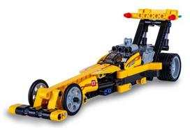 Jamara CaDA Drag Racing 1:24 Yellow Bricks