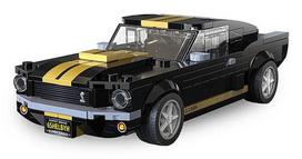 Jamara CaDA Shelby GT350 1:24 Black Bricks 8+