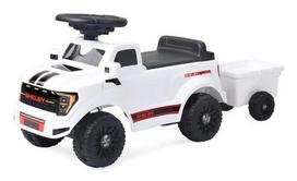 Jamara White Ford F-150 Raptor with trailer