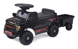Jamara Rusted Shelby Ford F-150 Raptor with trailer, light.