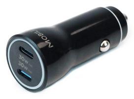 Mobilis Energia 60W Car Charger with 2 USB-C and 1 USB-A Ports