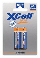XCell Akku Solar X550AA Ni-MH Mignon AA 1.2V 800mAh 2 pack.